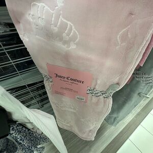 Juicy Couture Pink Blanket